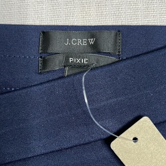 J.Crew Black Label Pixie Ponte Stretch Pants Size L NWT Navy Blue - Picture 4 of 12